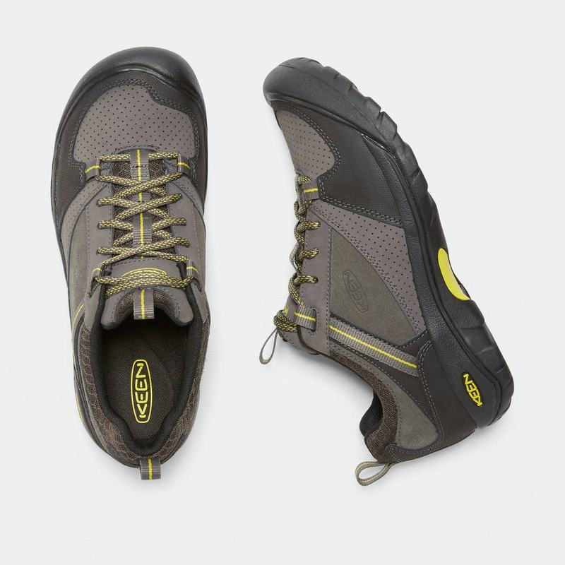 Tenis Casuales Keen Montford Para Hombre Verde Oliva/Negros - Zapatos Keen Mexico (086275-ZPY)